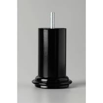 Kit 7 Pés Preto Para Cama Box e Moveis em Geral Com 6cm de Altura Resistente Preto