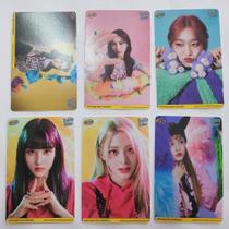 Kit 7 Photocards Stayc Teddy Bear Colecionáveis Foto Idol Kpop 8x5cm - Lomo