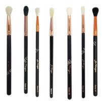 Kit 7 Pincéis Esfumar Iluminar Para Olhos Levangee