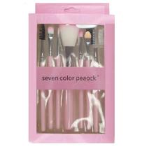 Kit 7 Pincéis para Maquiagem Cerdas Macias Kit 7 Pincéis para Maquiagem Cerdas Macias