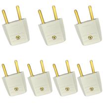 Kit 7 Plug Adaptador 2P Cinza 10A/250V Pial Legrand 51076
