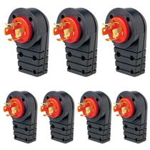 Kit 7 Plug Macho 3p+t 30a Com Trava Com Prensa Pial 56406 Kit 7 Plug Macho 3p+t 30a Com Trava Com Prensa Pial 56406