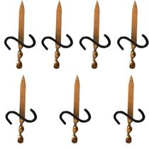 Kit 7 punhais para assentamento dourado