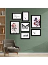 Kit 7 Quadros Decorativos Placas O Afeto É Revolucionário Mulher Kit 7 Quadros Decorativos Placas O Afeto É Revolucionário Mulher