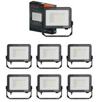 Kit 7 Refletores Led Floodlight Compact Core 30w 5000k Ip65 Ledvance Osram