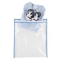 Kit 7 Saquinhos Maternidade Multiuso Com Zíper Organizador Nécessaire Envelope