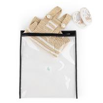 Kit 7 Saquinhos Maternidade Multiuso Com Zíper Organizador Nécessaire Envelope