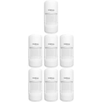 Kit 7 Sensores Alarme Com fio Infra Pet 20 Kg IVP 5001 PET Intelbras