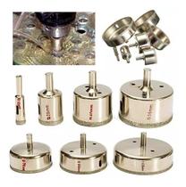 Kit 7 Serra Copo Diamantada Furo Em Azulejo Pisos 10 A 100mm