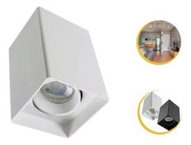 Kit 7 Spot De Sobrepor Quadrat C/7 Lâmpada Led Mr16 Oferta