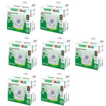 Kit 7 Spot Led Embutir 5w Banheiro 4000k Alltop Direcionavel Kit 7 Spot Led Embutir 5w Banheiro 4000k Alltop Direcionavel