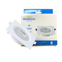 Kit 7 Spot Super Led Quadrado Embutir 8w Branco Frio 6500K