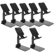 Kit 7 Suporte De Mesa Universal Celular Articulado Portátil