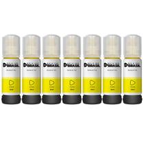 kit 7 tintas L3250 L3150 L3110 L5190 L3210 L5290 L5593 T544 compatível - Bulk Ink do Brasil