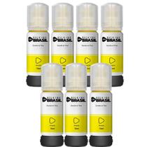 Kit 7 Tintas Para Epson L4160 L4150 T504 L6171 L6161 L6191 Kit 7 Tintas Para Epson L4160 L4150 T504 L6171 L6161 L6191