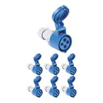 Kit 7 Tomada De Acoplamento Ind 3p+t 32A Vca 9H Tramontina