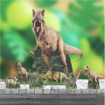 Kit 7 Totem Display Dinossauro Festa Aniversário