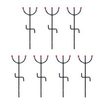 Kit 7 Tridentes Garfo Pomba Gira Ferro 20cm Ferramenta Assentamento Umbanda Kit 7 Tridentes Garfo Pomba Gira Ferro 20cm Ferramenta Assentamento Umbanda