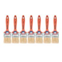 Kit 7 Trincha Pincel Verniz E Stain Atlas 2 Polegada 396