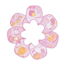 Kit 7 unidades babador impermeavel semaninha estampado 100% algodao papi