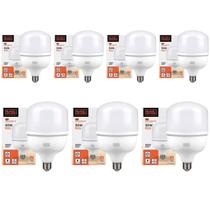 Kit 7 unidades - black & decker lâmpada led alta potencia eco t120 50w 6500k 100-