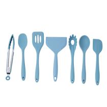 Kit 7 utensílios de cozinha de silicone completo multiuso - Oikos