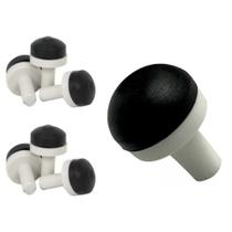 Kit 7 Vedante Torneira Registro 1/2 Carrapeta PVC Borracha Para Reparo Rabicho Encanamento Agua