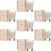 KIT 7 velas de vanilla para massagem hidratante beijavel