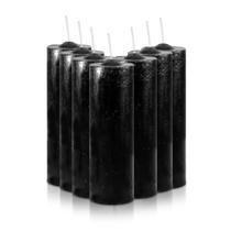 kit 7 Velas Votivas 7 Dias Preta 250g 100% Parafina