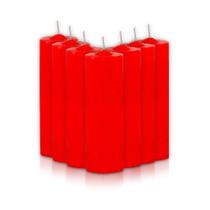 Kit 7 Velas Votivas 7 Dias Vermelha 250g 100% Parafina Kit 7 Velas Votivas 7 Dias Vermelha 250g 100% Parafina