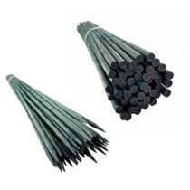 Kit 70 Estacas Tutor De Plantas Haste Pintada Bambu 80cm Suporte Para Orquídeas Flores Jardins Kit 70 Estacas Tutor De Plantas Haste Pintada Bambu 80cm Suporte Para Orquídeas Flores Jardins