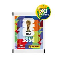 Kit 70 Figurinhas Álbum Copa Do Mundo 2026 10 Envelopes