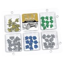 Kit 70 Grampo Presilhas Molduras Para-Lama Frisos Spoilers Kit 70 Grampo Presilhas Molduras Para-Lama Frisos Spoilers