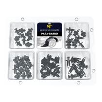 Kit 70 Presilhas Parabarro Parachoque Automotivo Universal