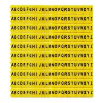 Kit 700 anilha letras r s t n u v w ec2 4-6mm