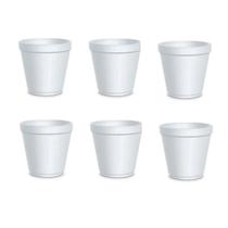 Kit 700 Copos Isopor 120ml termico P/ Café Sopa Chá sorvete Kit 700 Copos Isopor 120ml termico P/ Café Sopa Chá sorvete