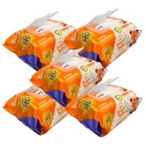 Kit 700 toalhas umedecidas super baby 20 x 12 cm