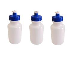 Kit 70un Squeeze Garrafinha tampa azul 300ml p/ evento festa