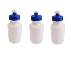 Kit 70un Squeeze Garrafinha tampa azul 300ml p/ evento festa