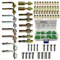 Kit 72 Conexões Ar Cond Automotivo Aço E 145 Anel Oring Kit 72 Conexões Ar Cond Automotivo Aço E 145 Anel Oring