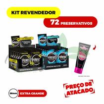 Kit 72 Preservativo camisinha Extra Grande e Extra Grande ultra sensível 2 Caixas Display Kit 72 Preservativo camisinha Extra Grande e Extra Grande ultra sensível 2 Caixas Display