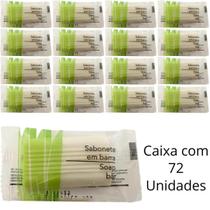 Kit 72 Un De Sabonete Realgems Capim Limão Em Barra De 15g Para Hotel e Pousada