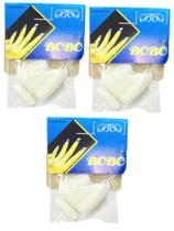 Kit 72 Unhas Postiças Realista Bobo Branca Quadrada Premium