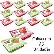 Kit 72 Unidades De Geleia Sabor Goiaba e Morango Bom Sabor Em Sachê Blister De 15g Para Hotel Kit 72 Unidades De Geleia Sabor Goiaba e Morango Bom Sabor Em Sachê Blister De 15g Para Hotel