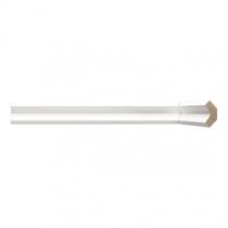 Kit 72m Linear Arremate MDF 280 12MMX2,8cm Branco Moldufama Kit 72m Linear Arremate MDF 280 12MMX2,8cm Branco Moldufama