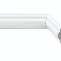 Kit 72m Linear Rodameio de Poliestireno Frisado 7,5CMX2,40m Branco Kit 72m Linear Rodameio de Poliestireno Frisado 7,5CMX2,40m Branco