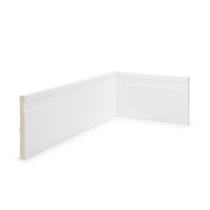 Kit 72m Linear Rodapé de Poliestireno 10cm x 10mm x 2,40m Frisado Nfr Branco Ruffino Kit 72m Linear Rodapé de Poliestireno 10cm x 10mm x 2,40m Frisado Nfr Branco Ruffino