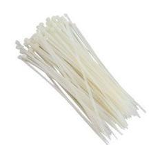 Kit 75 Un - Abraçadeira de Nylon 4,8mm X 200mm Branca - Brasfort - 4303