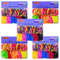 Kit 750 Elásticos Liguinhas Elastiquinhos De Cabelo Variados