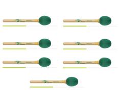 Kit 7x Maçaneta E Bacalhau Forró Zabumba Baqueta Sbzt Kit 7x Maçaneta E Bacalhau Forró Zabumba Baqueta Sbzt